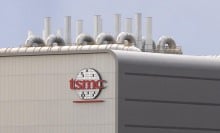 The facade of the Taiwan Semiconductor Manufacturing Co. fabrication plant in Phoenix, Arizona. 