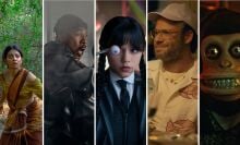 Composite of images from movies and TV shows that are now streaming.