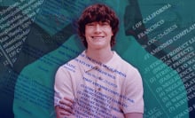 Adam Raine smiles in a picture taken before his death.