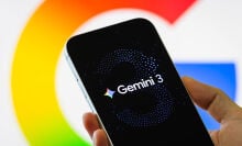 Google Gemini logo on smartphone screen