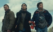 Gerard Butler, Morena Baccarin, and Roman Griffin Davis star in "Greenland 2: Migration."