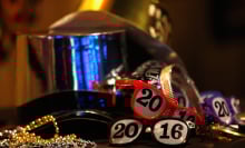 2016 glasses on a table