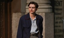 Timothee Chalamet as Marty Mauser in "Marty Supreme"