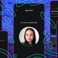 Screenshots of Roblox's new age verification process. 