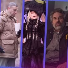 A composite of images from "Wednesday," "Together," "I Know What You Did Last Summer," "Thursday Murder Club," and "Thunderbolts*."