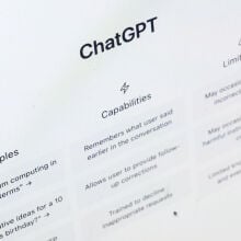 ChatGPT home screen