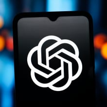 chatgpt logo on smartphone