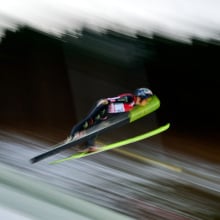 Luca Zingante of team Monte Lussari competes