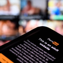 Pornhub on phone