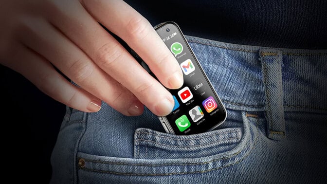 NanoPhone - A Mini 4G Smartphone Packed with Mega Features!