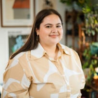 portrait of a woman wearing glasses