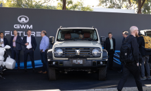 The GWM Tank 300 at Tech Day 2025.