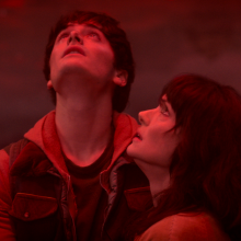 Noah Schnapp and Winina Ryder in 'Stranger Things.'