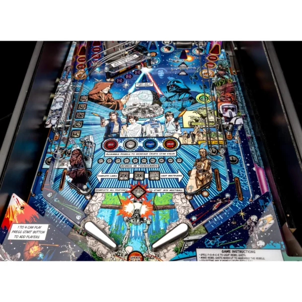 Star Wars Comic Art Pinball Machine For sale