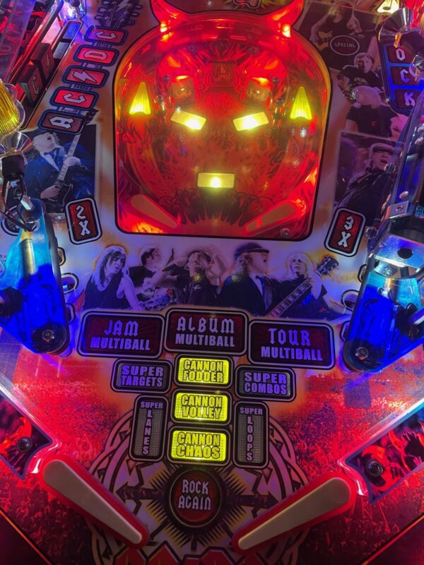 AC/DC Premium Pinball Machine