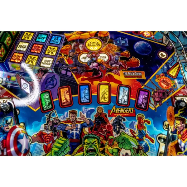 Avengers Infinity Quest Pro Pinball Machine