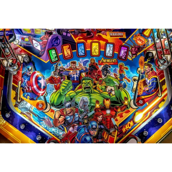 Avengers Infinity Quest Pro Pinball Machine