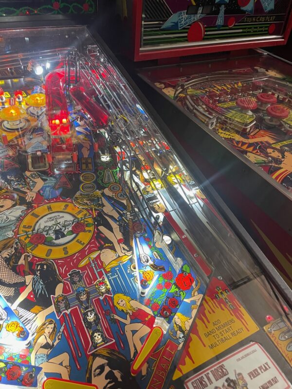 guns n roses pinball machine