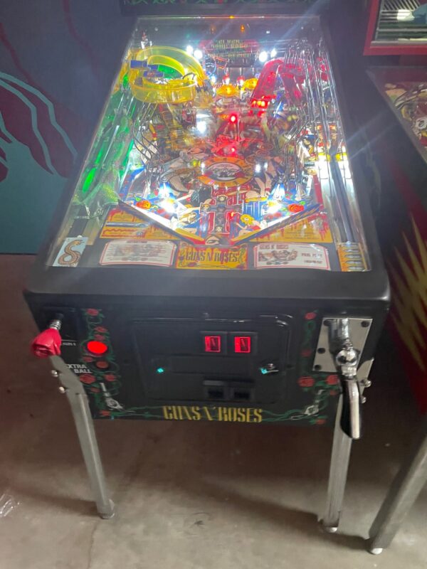 guns n roses pinball machine