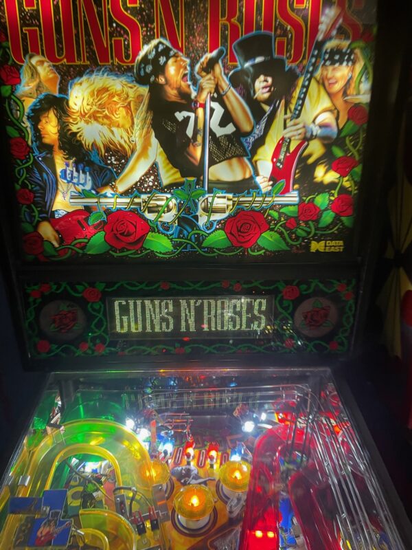 guns n roses pinball machine